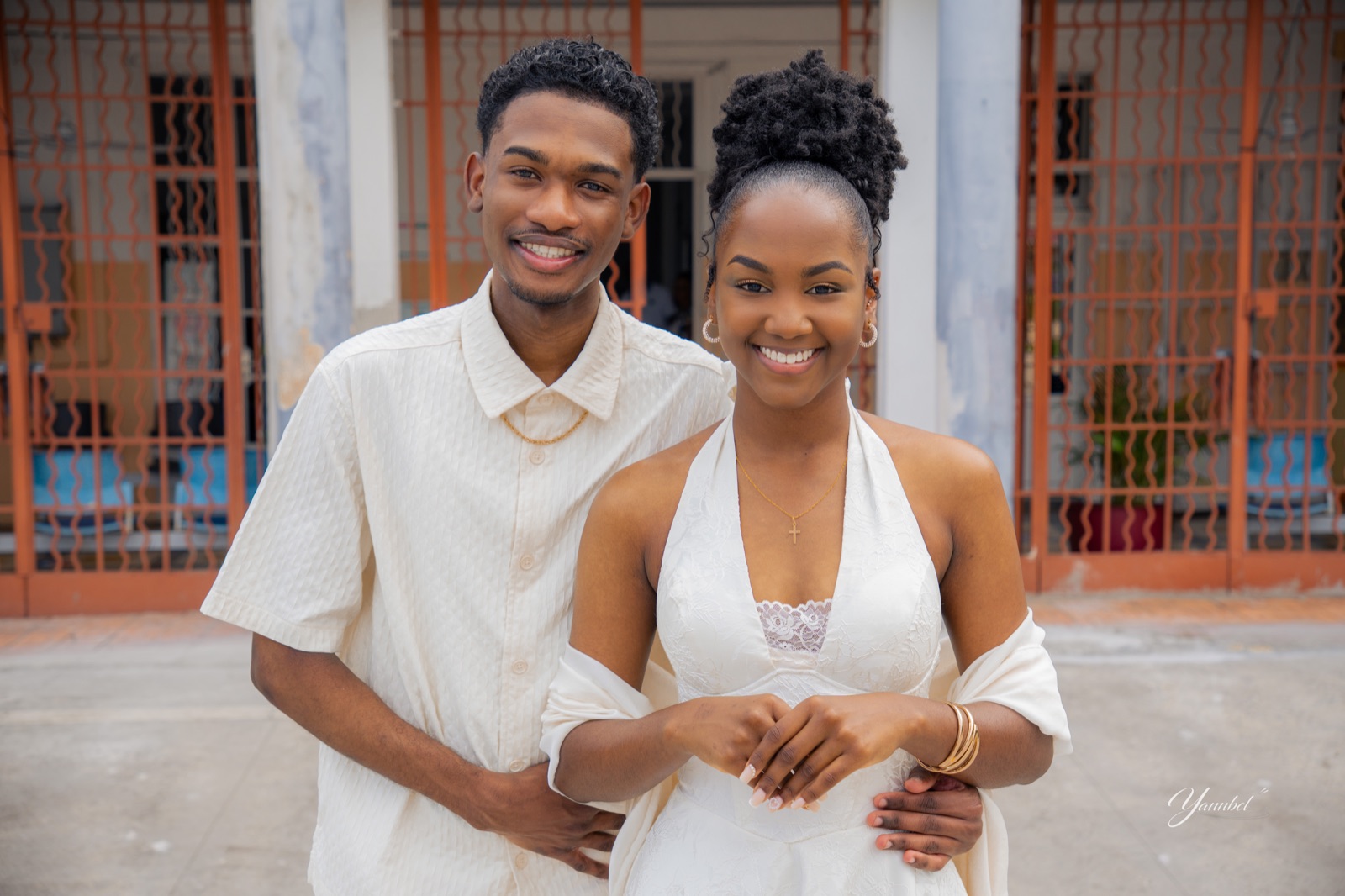 Avant la cérémonie du mariage N&N à Petit-Bourg — photographie 3