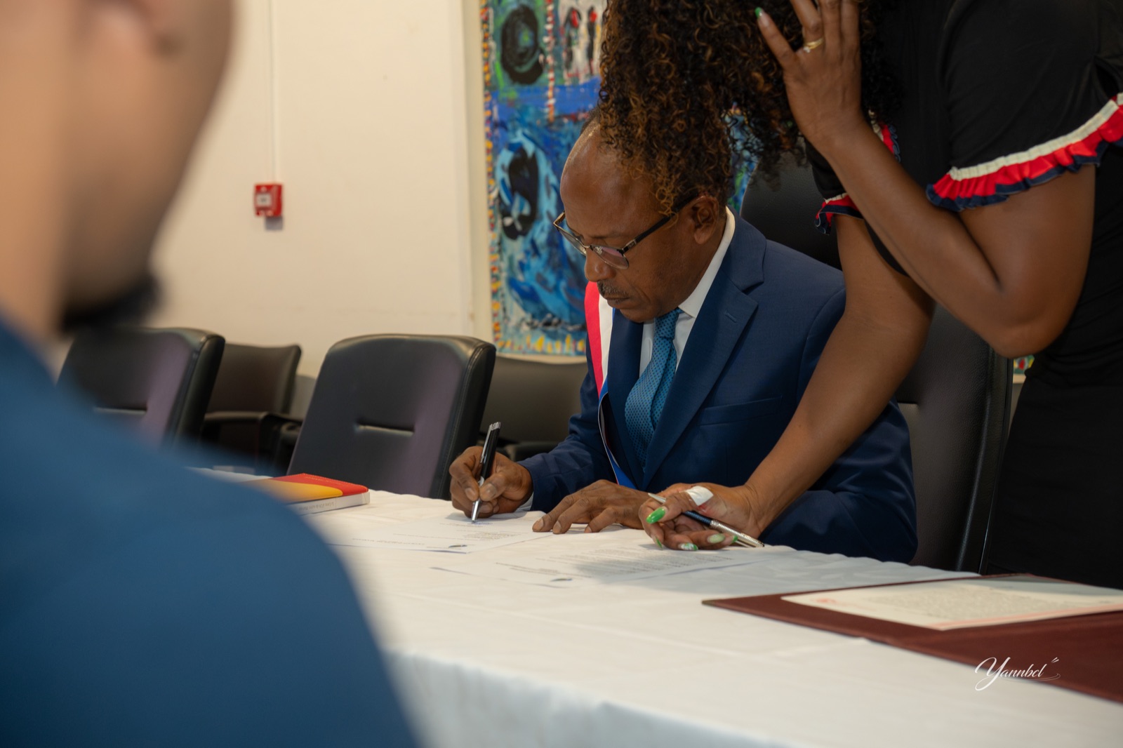 Cérémonie civile du mariage N&N à la mairie de Petit-Bourg — photographie 12