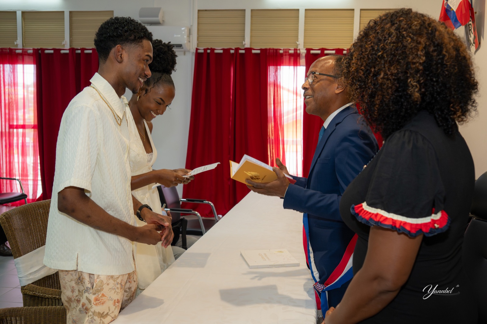 Cérémonie civile du mariage N&N à la mairie de Petit-Bourg — photographie 13