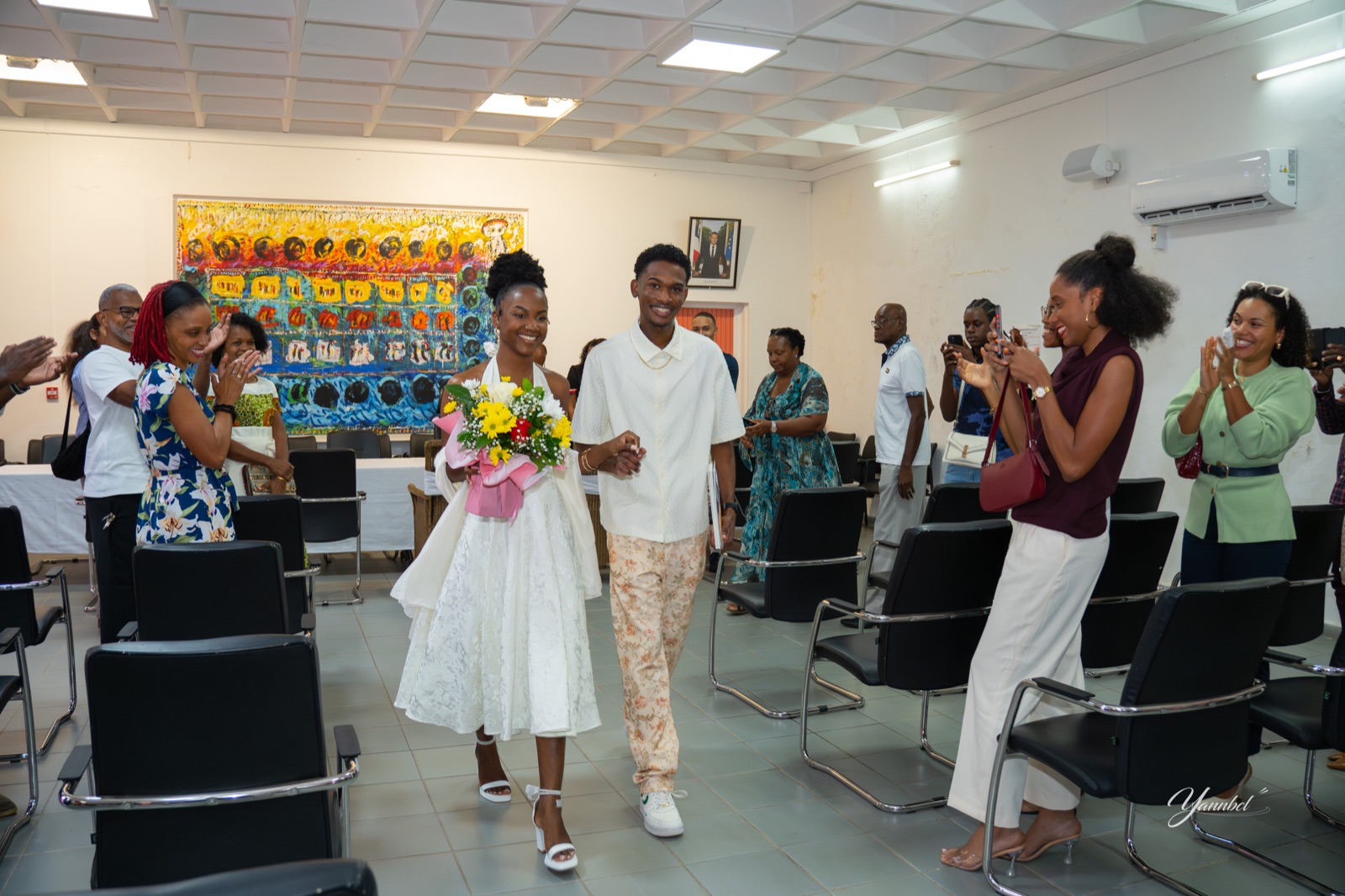 Cérémonie civile du mariage N&N à la mairie de Petit-Bourg — photographie 17