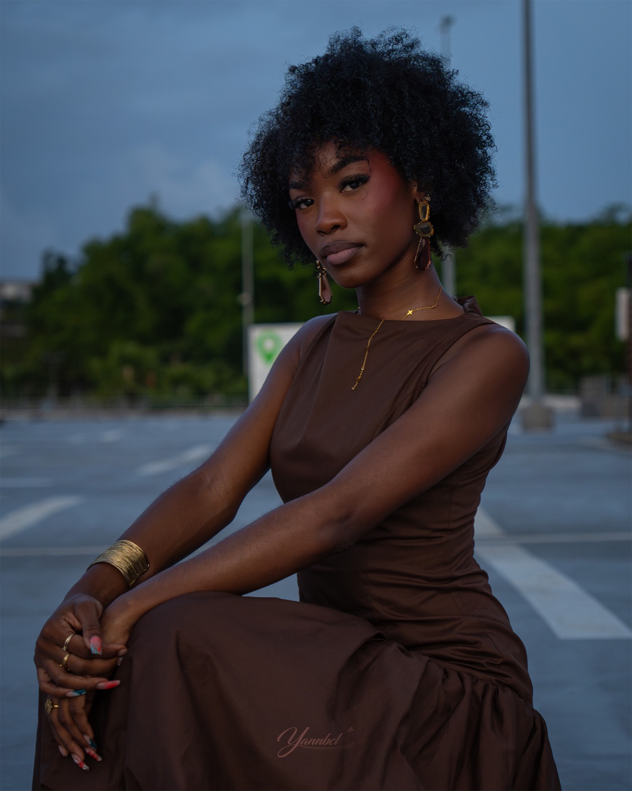 Portrait lifestyle d’Oxy.od dans un parking — photographie 6