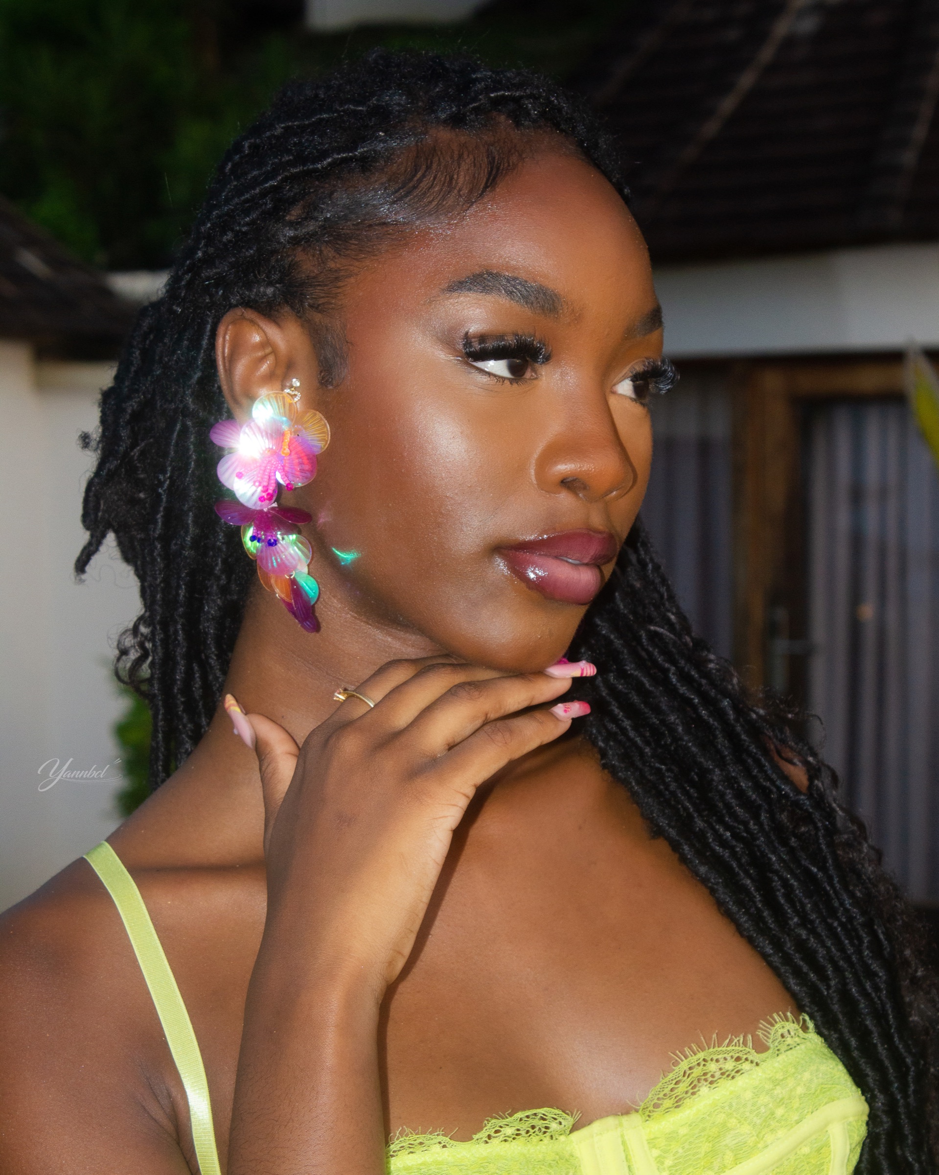 Portrait mode d’Oxy.od pour la série fort royal — look tropical — photographie 1