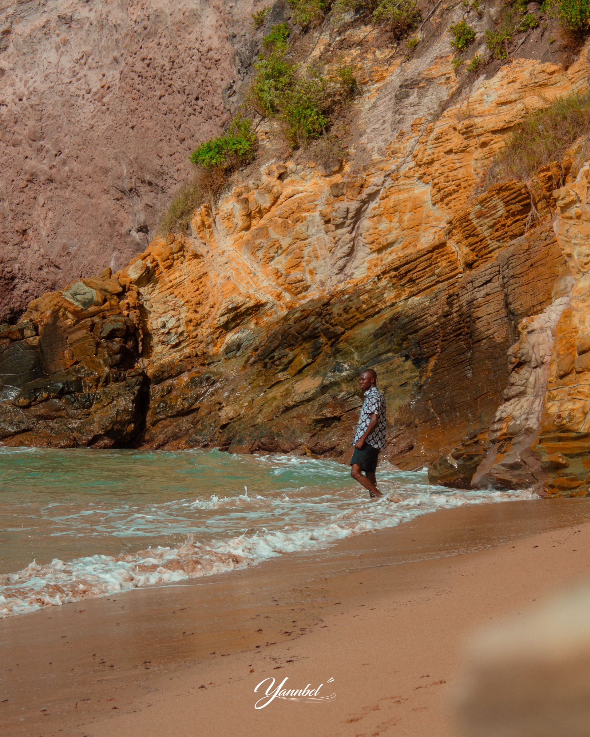 Portrait de Tony.Joe pour la série falaises de tillet — photographie 1