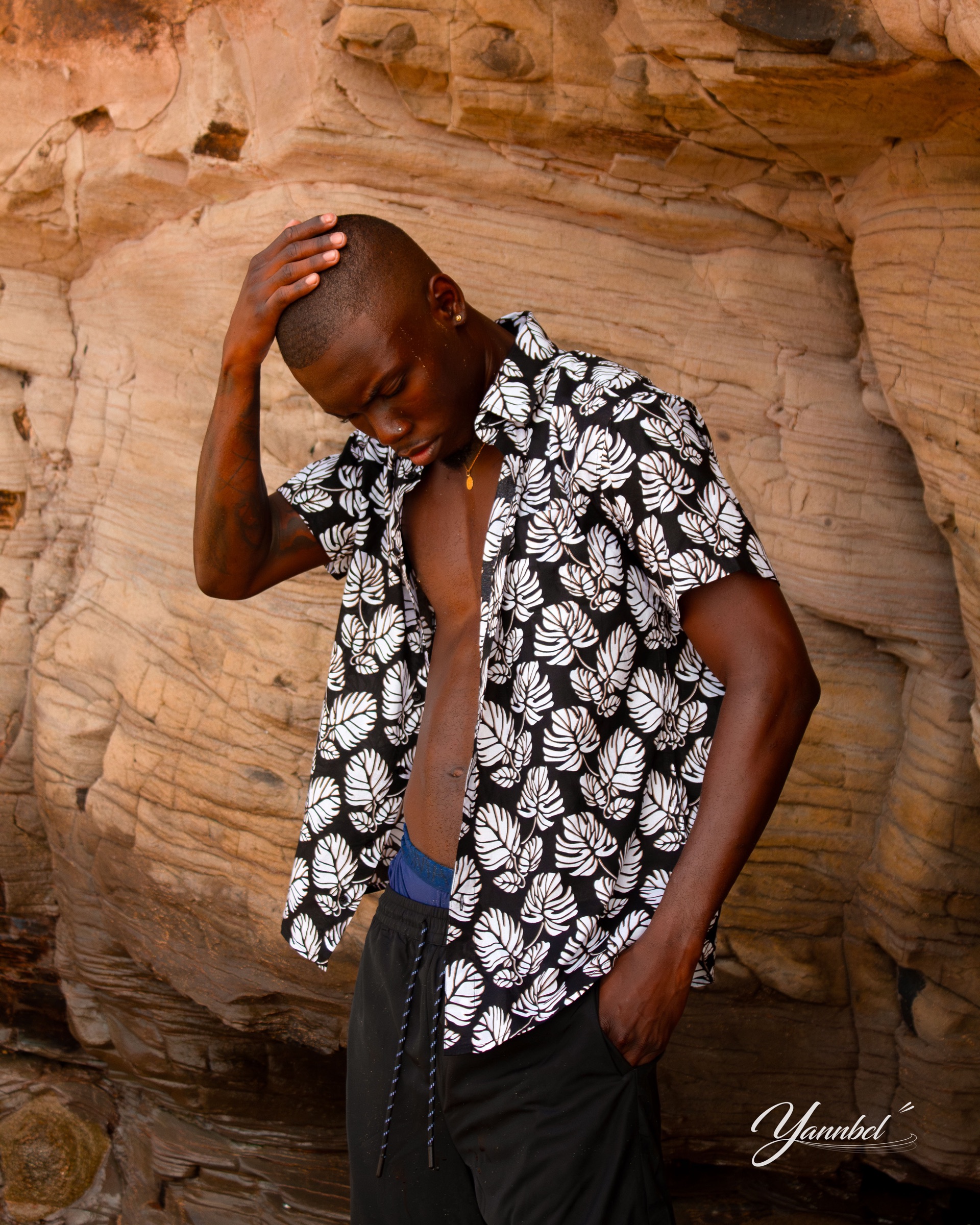 Portrait de Tony.Joe pour la série falaises de tillet — photographie 6