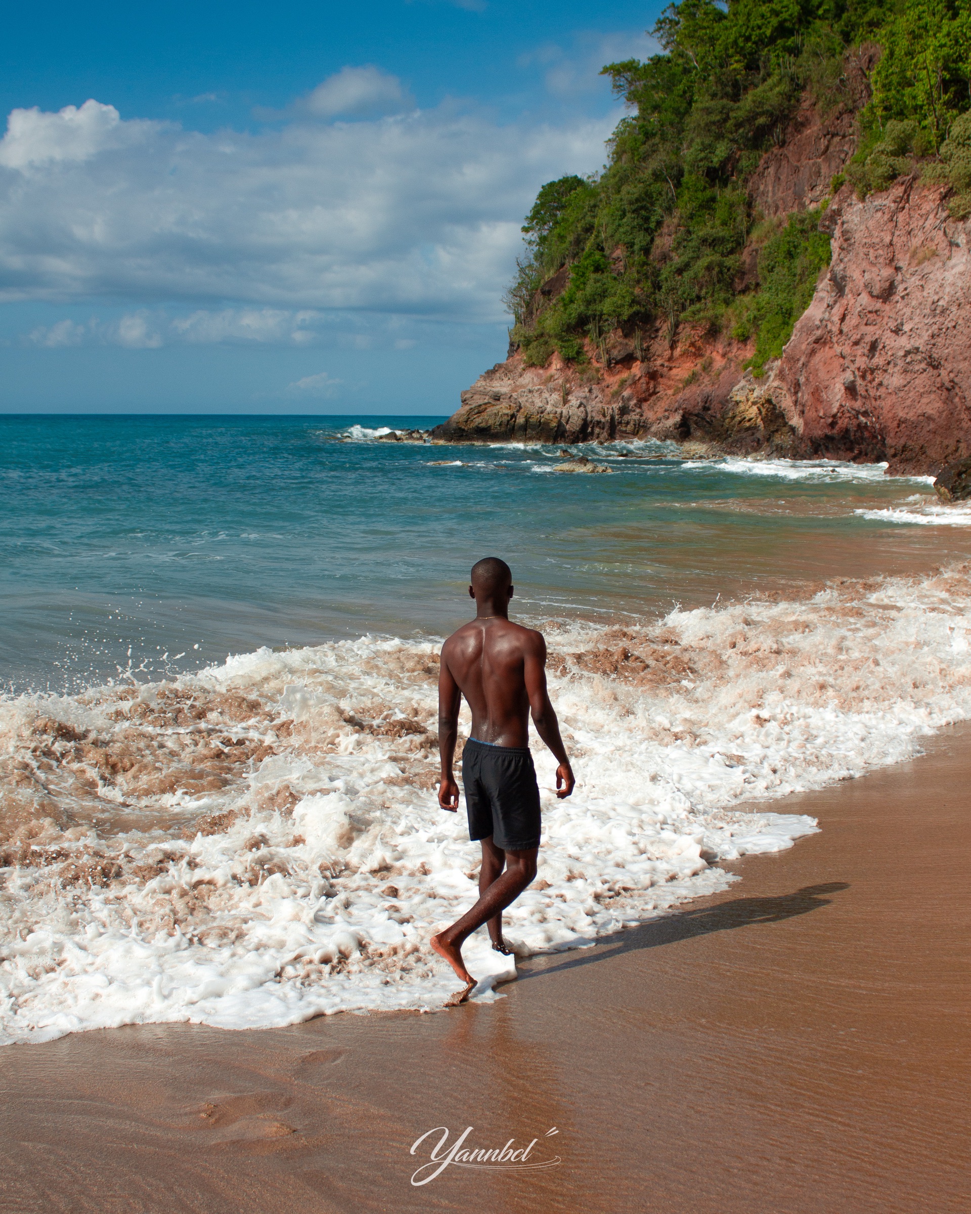 Portrait de Tony.Joe pour la série dans les vagues — photographie 1