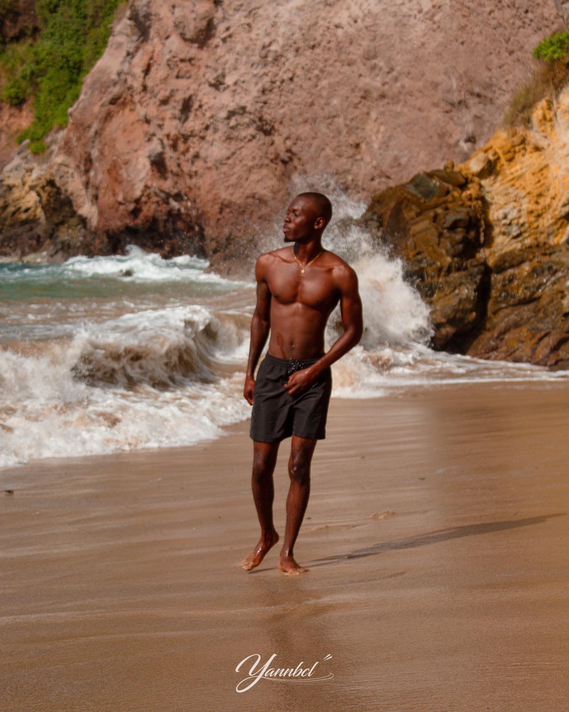 Portrait de Tony.Joe pour la série dans les vagues — photographie 2